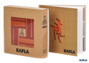 Kapla 40 Colour Planks and Art Book - Red & Orange