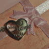 "I Love You" 925 Sterling Silver Heart Charm Bracelet - Valentines Day Gift