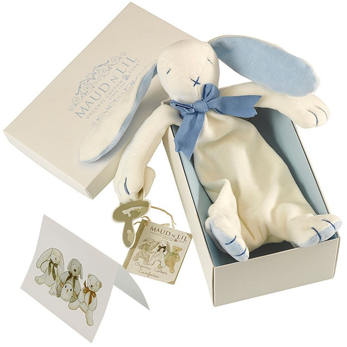 Oscar the Bunny (Organic) Soft Toy Comforter