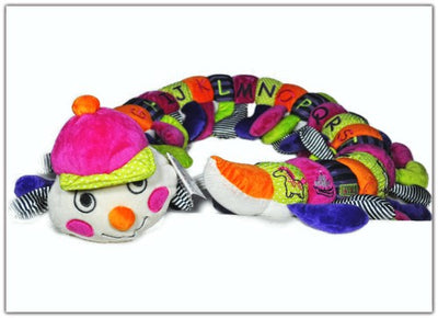 Baby Boo Alphabet Caterpillar Multi Colour Patterns