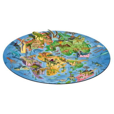 Travel, Learn & Explore Book & 3D Puzzle - World of Dinosaurs