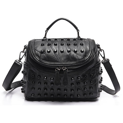 Luxury Women Genuine Leather Bag Sheepskin Messenger Bags Handbags Women Famous Brands Designer Female Handbag Shoulder Bag Sac