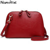 Namvitae Brand Genuine Leather Women Messenger Bag High Quality Cow Leather Small Crossbody Shell Bag Women Fashion Shoulder Bag