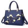 Top Handle Floral Embroidered Hand Bag
