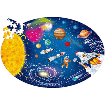Travel, Learn and Explore - Space Puzzle & Book Set, 205 pcs