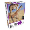 WWF 100 Piece Giraffes Puzzle